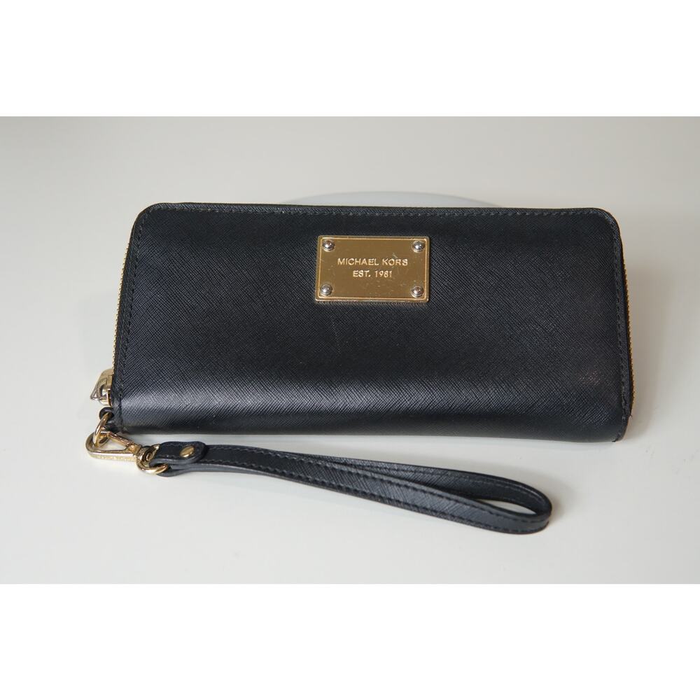 Michael Kors Black Wallet Wristlet